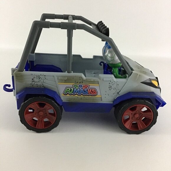 PJ Masks Dino Trouble Off Road Rescue Vehicle Action Figures Just Play Frog Box - Picture 6 of 8